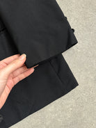 Yves Saint Laurent 80s Wool Tuxedo Double Breasted Blazer - 44S/XL - SYLK