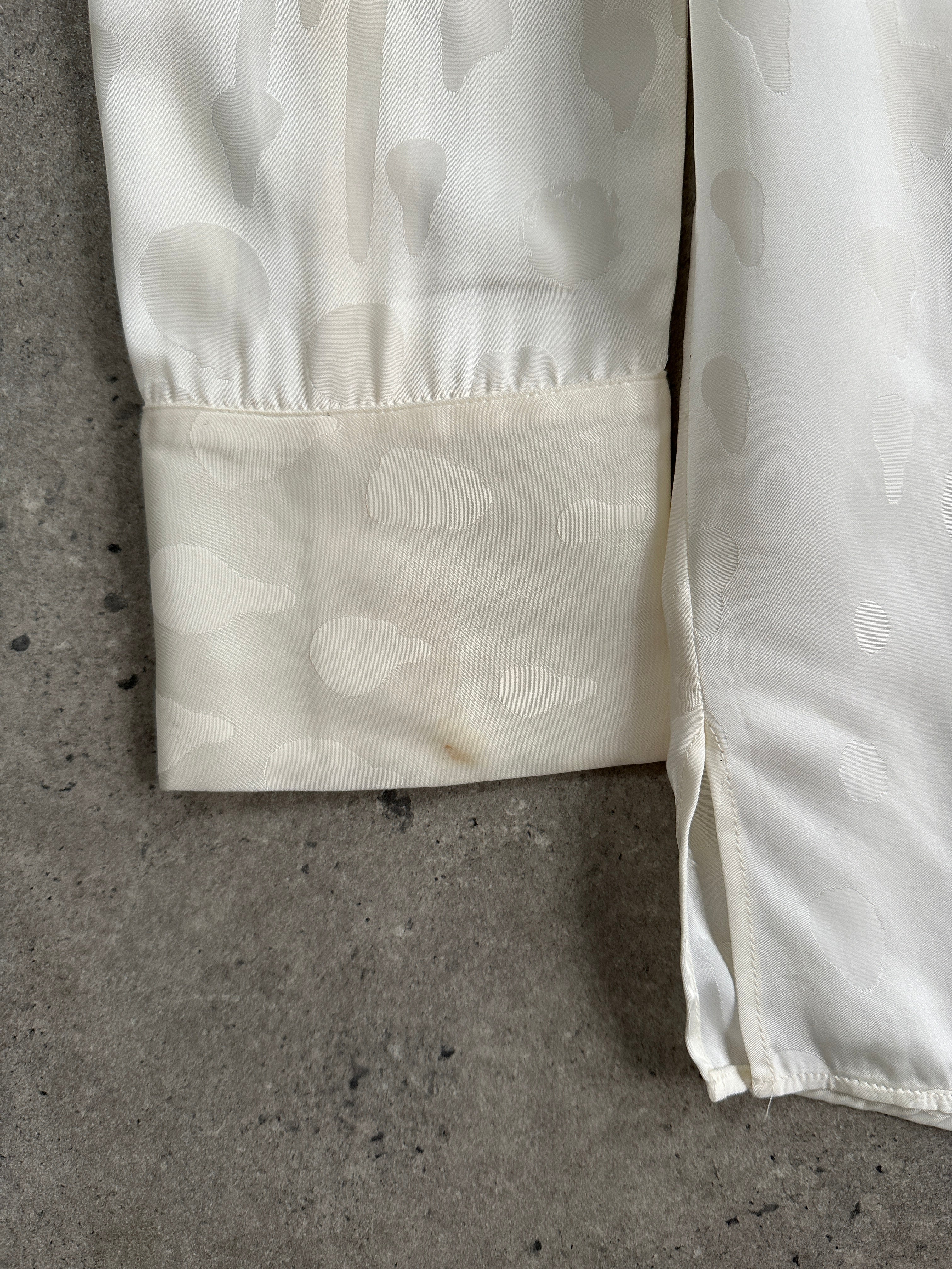 Off-White PATTERN Two Piece Cami & Shirt Dress Set - S/M - SYLK