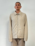 Yves Saint Laurent Logo Padded Bomber Jacket - XL - SYLK