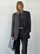 Vintage Pinstripe Single Breasted Suit - 44R/W34 - SYLK