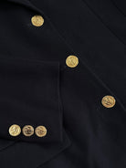 Vintage Brushed Wool Cashmere Bespoke Button Blazer - 36R/S - SYLK
