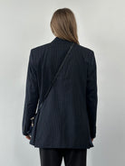 Hugo Boss Stripe Pure Wool Single Breasted Blazer - 40R/XL - SYLK