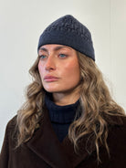 Fendi FF Monogram Print Beanie Hat - SYLK