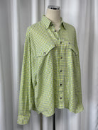 Versace Jeans Couture 1990s Check Cotton Shirt - L/XL - SYLK