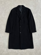 Vintage 1990s Wool Single Breasted Coat - XL - SYLK