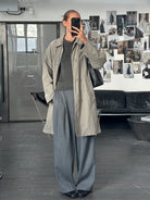 Hugo Boss 2000s Single Breasted Trench Coat - L/XL - SYLK