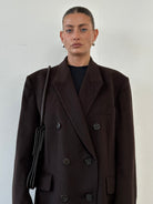 Christian Dior Wool Cashmere Double Breasted Coat - XL - SYLK