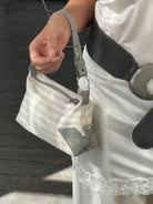 Emporio Armani 2000s Monogram Baguette Shoulder Bag - SYLK