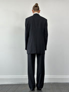 Yves Saint Laurent Wool Pinstripe Single Breasted Suit - 40L/W32 - SYLK