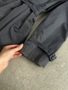 Yves Saint Laurent Cotton Double Breasted Belted Trench Coat - XL - SYLK