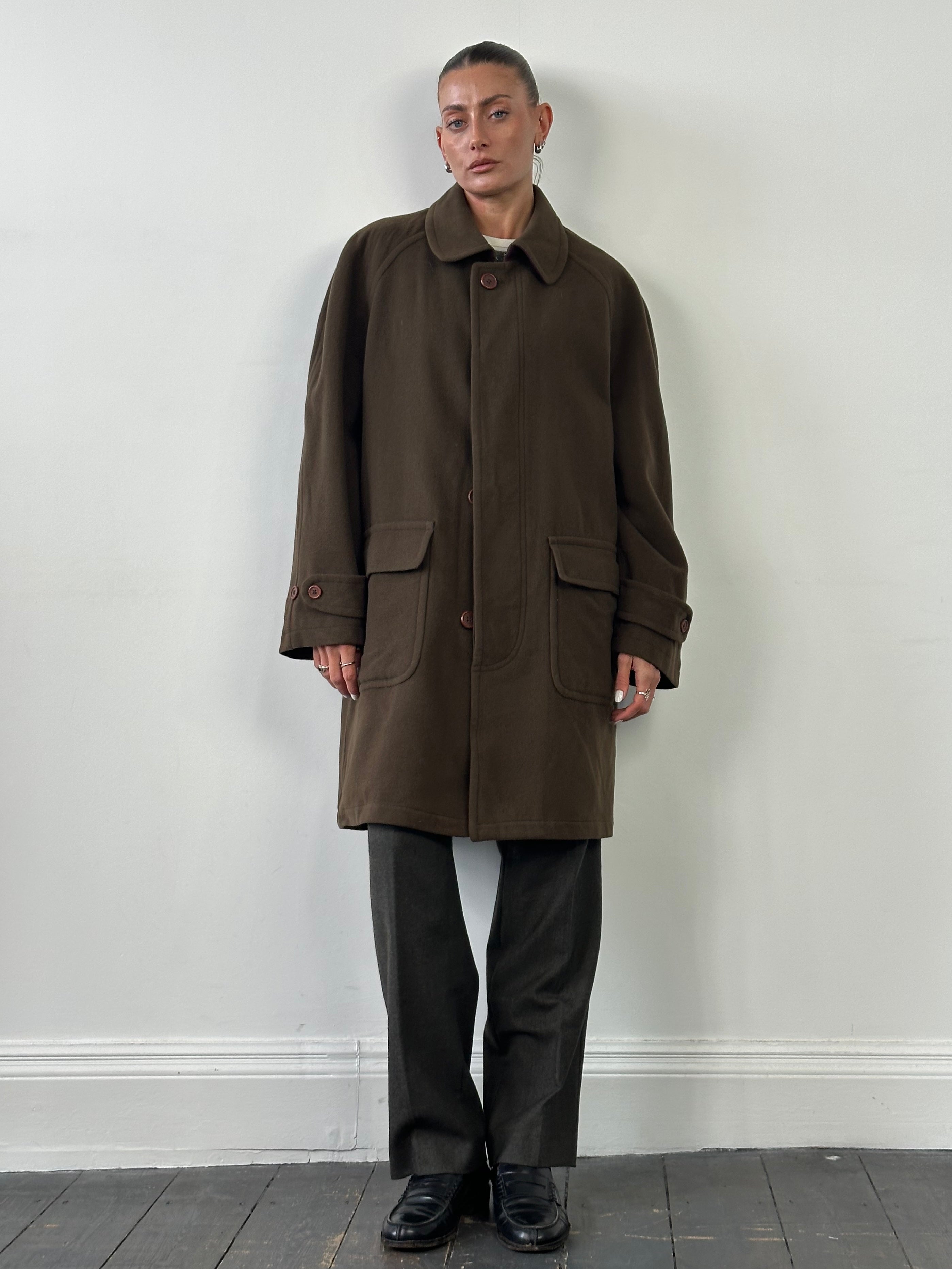 Missoni Wool Concealed Placket Coat - XXL - SYLK