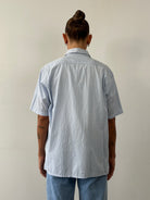 Yves Saint Laurent 00s Check Logo Cotton Shirt - M/L - SYLK