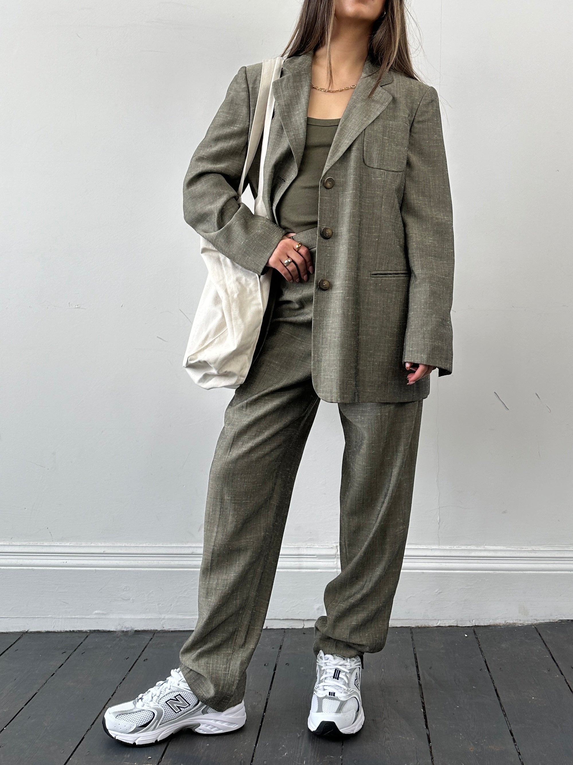 Italian Vintage Wool Suit - XS/S - SYLK