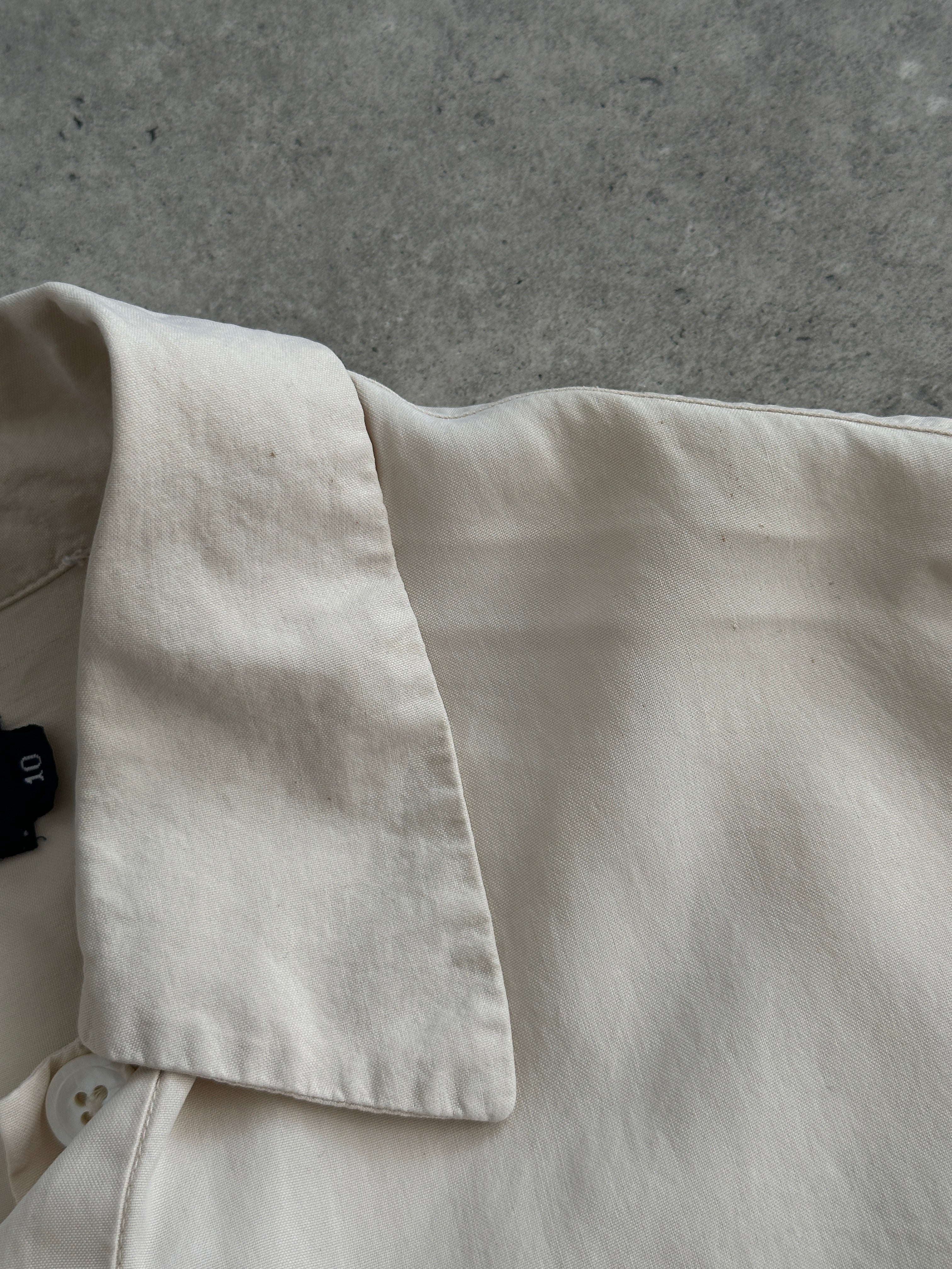 Ralph Lauren Pure Silk Short Sleeve Logo Polo Top - M - SYLK