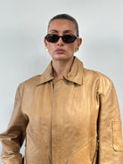 Italian Vintage Leather Jacket - M/L - SYLK