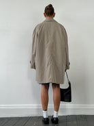London Fog Cotton Single Breasted Trench Coat - XL - SYLK