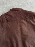 Vintage Leather Bomber Jacket - L/XL - SYLK