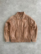 Vintage 1990’s Leather Bomber Jacket - L - SYLK