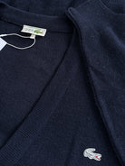 Lacoste Wool Logo Knitted Cardigan - XL/XXL - SYLK