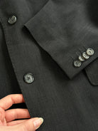 Versace 00s Wool Single Breasted Blazer - 42R/XL - SYLK