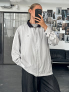 Yves Saint Laurent 1990s Logo Hooded Jacket - XL - SYLK