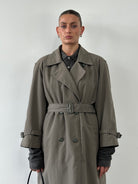 London Fog Double Breasted Trench Coat - S/M - SYLK