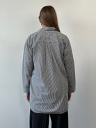 Calvin Klein Pure Cotton Stripe Logo Shirt - XL - SYLK