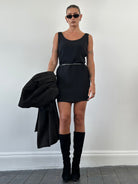 Moschino Couture Fitted Mini Dress - M - SYLK
