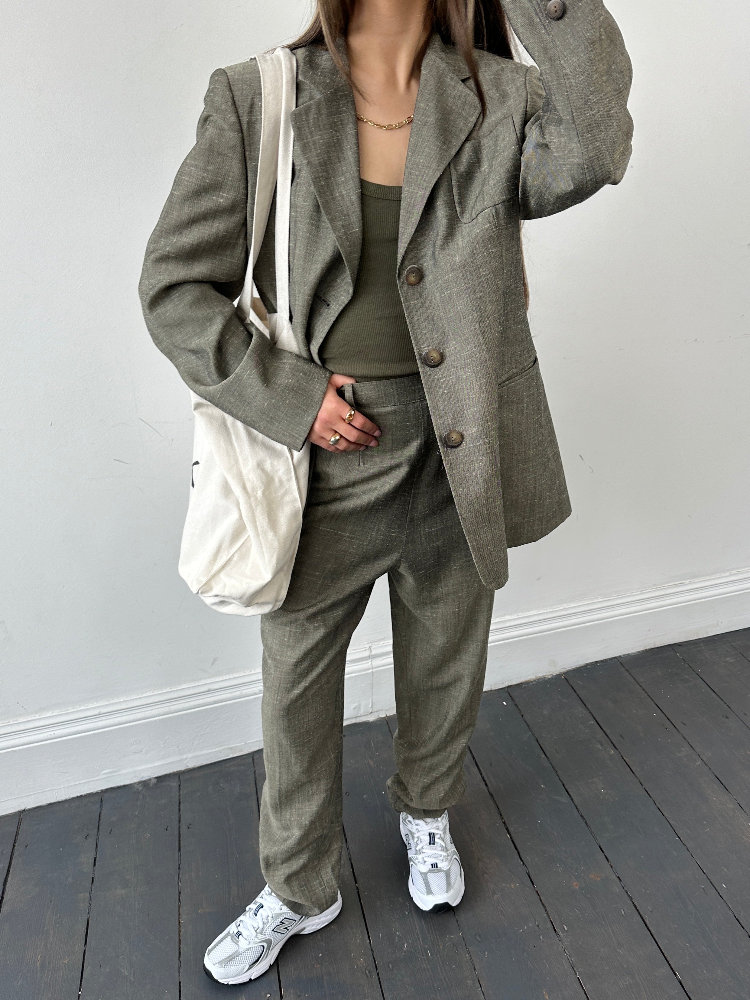 Italian Vintage Wool Suit - XS/S - SYLK