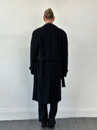 Giorgio Armani Pure Wool Belted Wool Coat - XXL - SYLK