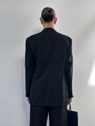 Yves Saint Laurent 90s Pure Wool Single Breasted Blazer - 40R/L - SYLK