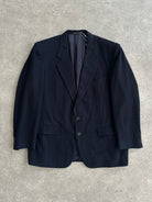 Aquascutum Brushed Wool Cashmere Single Breasted Blazer - 46R/XXL - SYLK