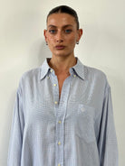Christian Dior Cotton Check Logo Shirt - XL/XXL - SYLK