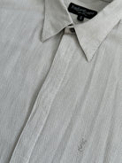 Yves Saint Laurent 90s Cotton Logo Shirt - M/L - SYLK