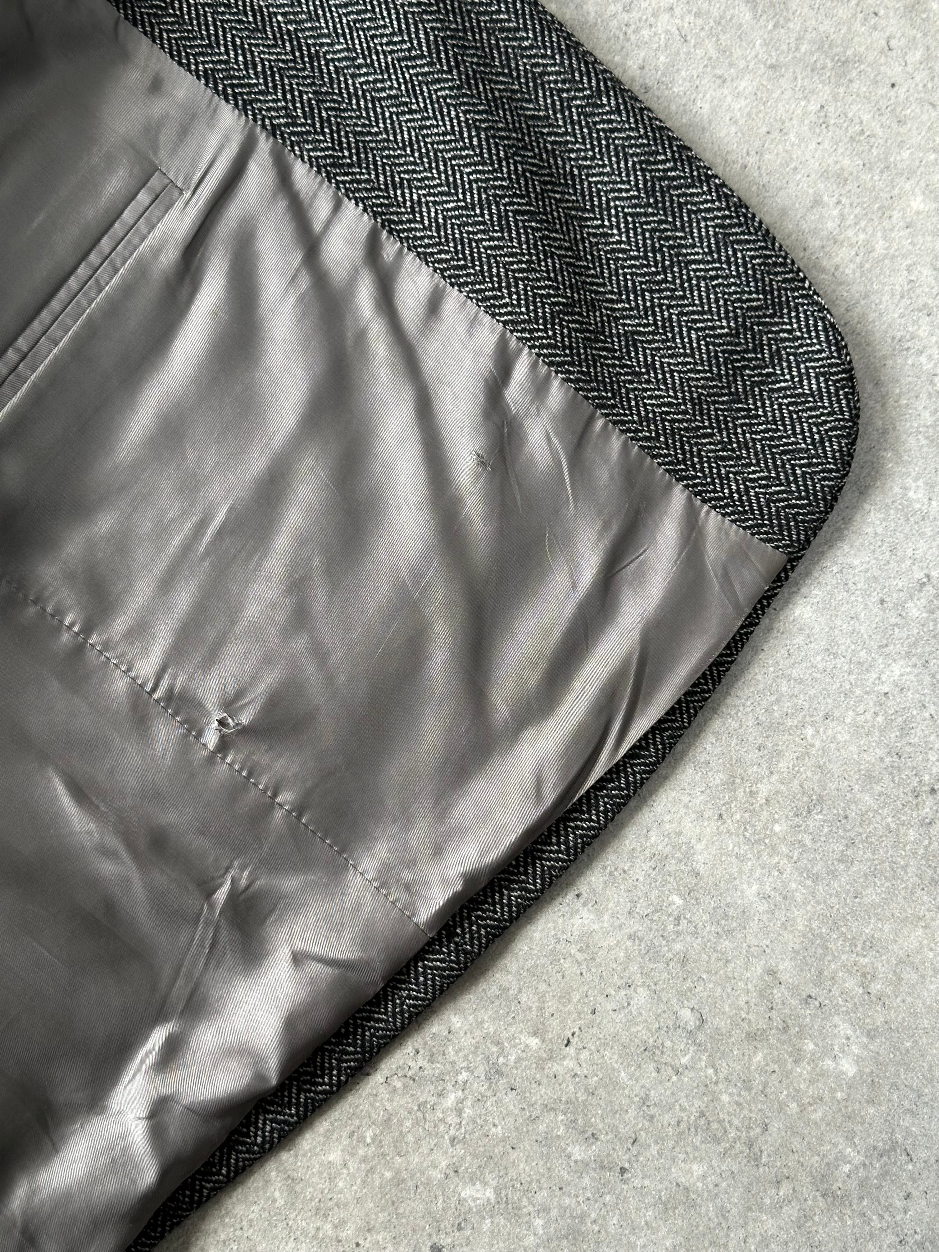 Loro Piana 1990s Wool Cashmere High Neck Blazer - 38R/L - SYLK