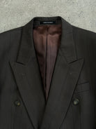 Pierre Balmain 1980s Pure Wool Double Breasted Blazer - 40S/L - SYLK