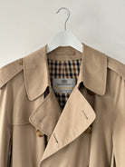 Aquascutum Cotton Double Breasted Belted Trench Coat - XL - SYLK