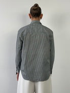 Versace Jeans Couture Gingham Pure Cotton Logo Shirt - M - SYLK