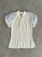Dolce & Gabbana D&G Pure Silk Puff Sleeve Shirt - XS/S - SYLK
