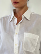 Yves Saint Laurent 90s Cotton Logo Shirt - L/XL - SYLK