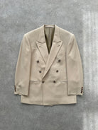 Vintage Wool Double Breasted Blazer - 40R/L - SYLK