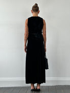 Giorgio Armani 80s Velvet Two Piece Skirt Set - S/W24 - SYLK
