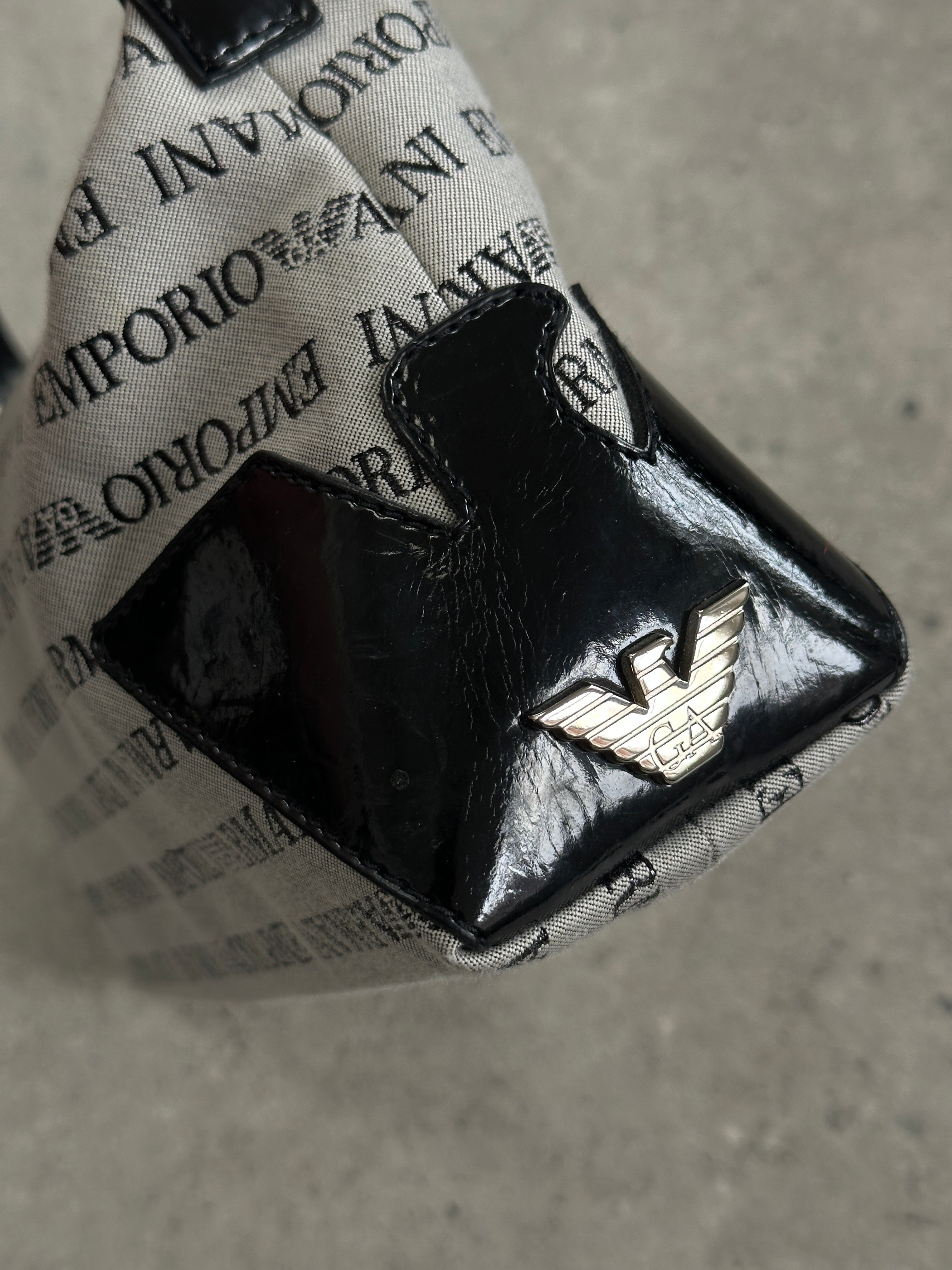 Emporio Armani Monogram Shoulder Bag - SYLK