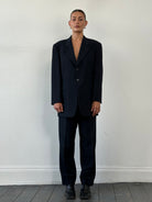Giorgio Armani Twill Pure Wool Single Breasted Suit - 40R/W32 - SYLK
