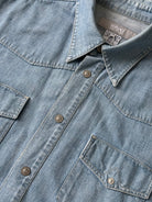 Versace Medusa Button Denim Shirt - XL/XXL - SYLK