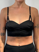 Italian Vintage Cotton Bralette Top - M - SYLK