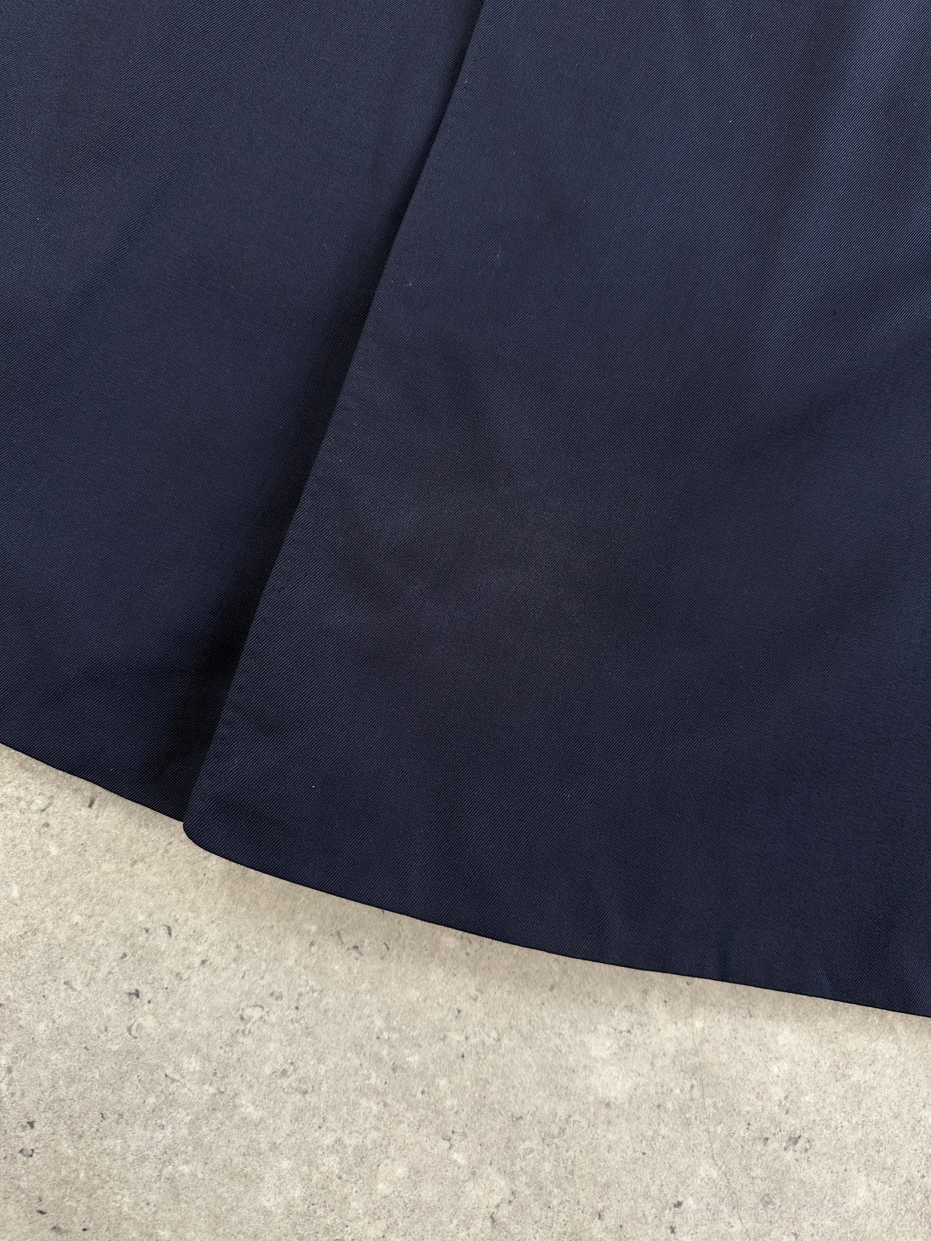 Aquascutum 1990s Pure Wool Trench Coat - XL - SYLK