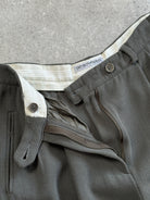 Emporio Armani High Waisted Straight Leg Trousers - W24 - SYLK