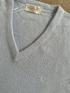 Christian Dior V Neck Logo Knitted Jumper - L - SYLK
