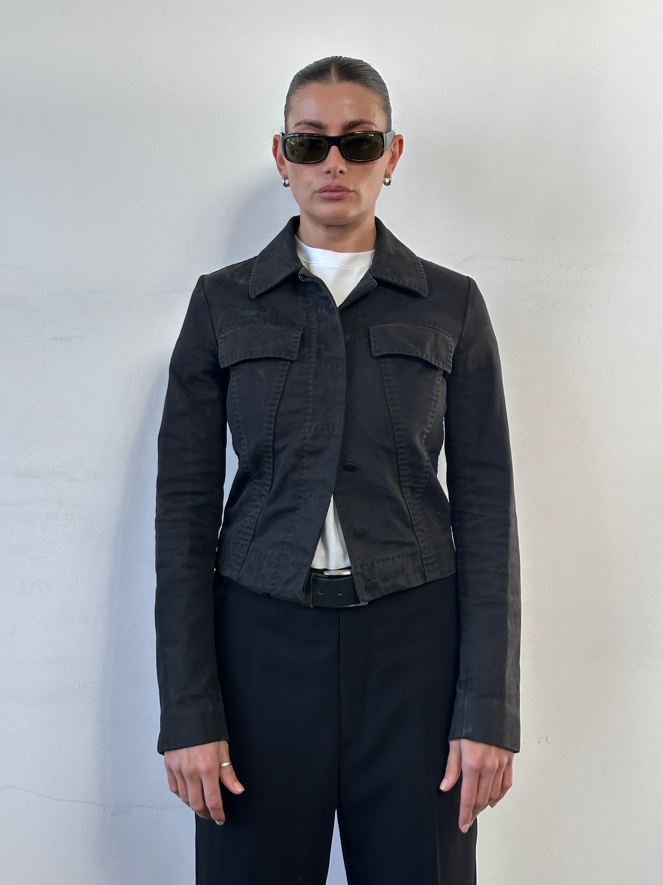 Gucci by Tom Ford 2002 Fitted Denim Jacket - XS - SYLK